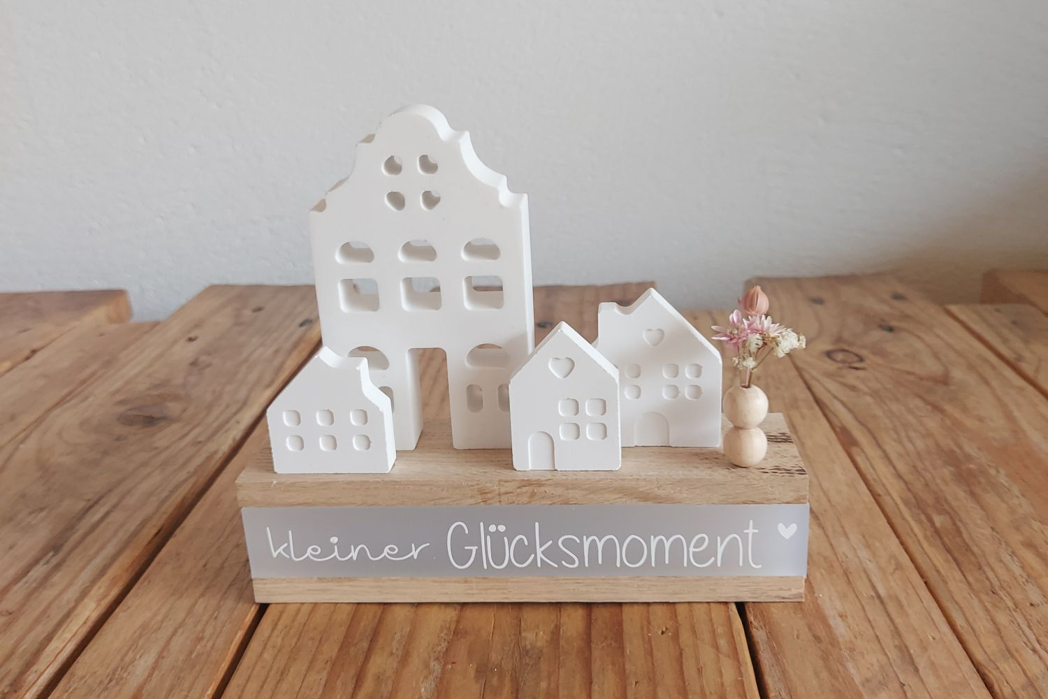 Häuschenliebe kleiner Glücksmoment mit LED